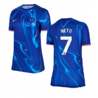 Chelsea Pedro Neto #7 Replica Home Shirt Ladies 2024-25 Short Sleeve